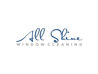 All Shine Window Cleaning logo design by bricton