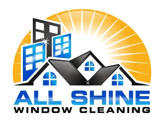 All Shine Window Cleaning logo design by abss