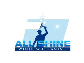 All Shine Window Cleaning logo design by tec343