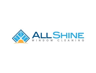 All Shine Window Cleaning logo design by gipanuhotko