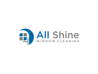 All Shine Window Cleaning logo design by R-art
