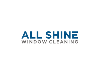 All Shine Window Cleaning logo design by vostre