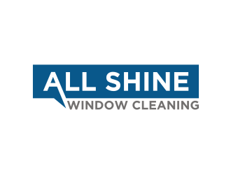 All Shine Window Cleaning logo design by vostre