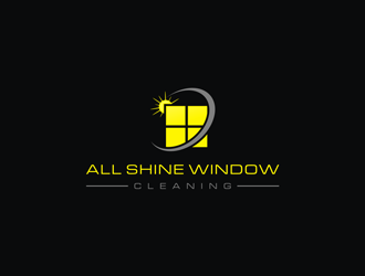 All Shine Window Cleaning logo design by ndaru