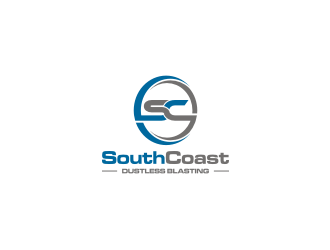 SouthCoast Dustless Blasting logo design by rief