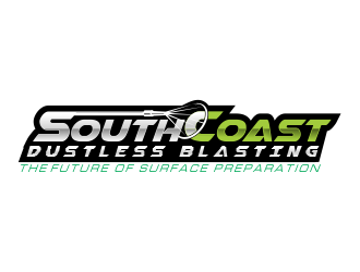 SouthCoast Dustless Blasting logo design by evdesign