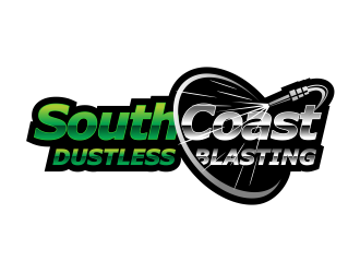 SouthCoast Dustless Blasting logo design by cintoko