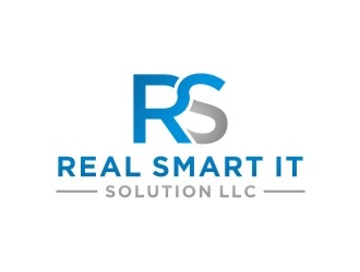 REAL SMART IT SOLUTION LLC logo design by bricton