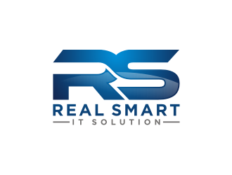 REAL SMART IT SOLUTION LLC logo design by agil