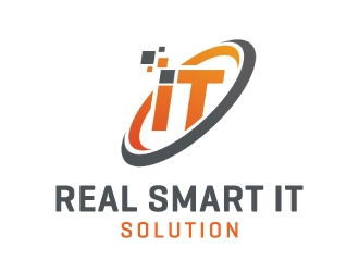 REAL SMART IT SOLUTION LLC logo design by nehel