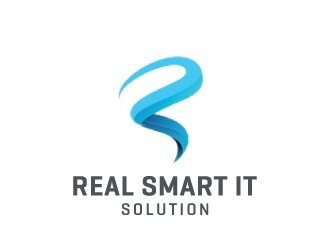 REAL SMART IT SOLUTION LLC logo design by nehel