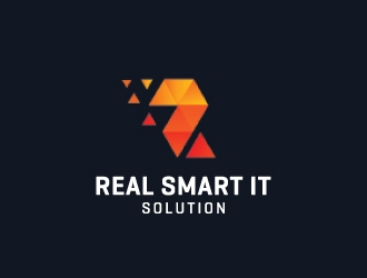 REAL SMART IT SOLUTION LLC logo design by nehel