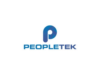 PEOPLETEK logo design by Gaze