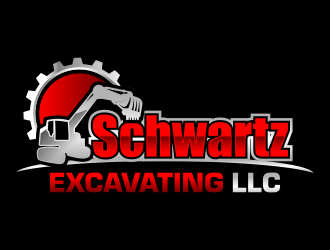 schwartz excavating llc logo design by ingepro