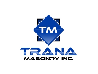 Trana Masonry Inc. logo design by shernievz