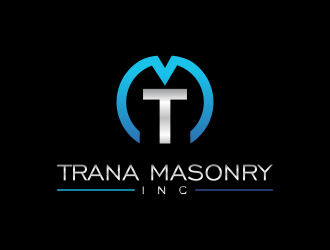 Trana Masonry Inc. logo design by cahyobragas