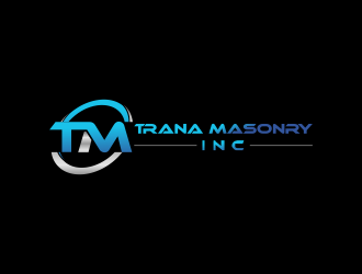 Trana Masonry Inc. logo design by cahyobragas
