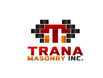 Trana Masonry Inc. logo design by art-design