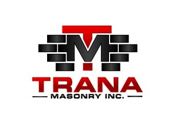 Trana Masonry Inc. logo design by art-design