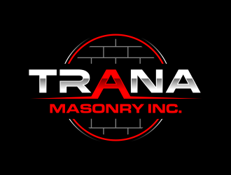 Trana Masonry Inc. logo design by ingepro
