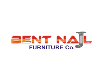 Bent Nail Furniture Co. logo design by hallim