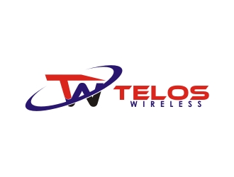 Telos Wireless logo design by hallim