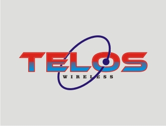 Telos Wireless logo design by hallim