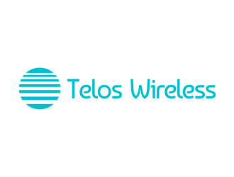 Telos Wireless logo design by bluepinkpanther_