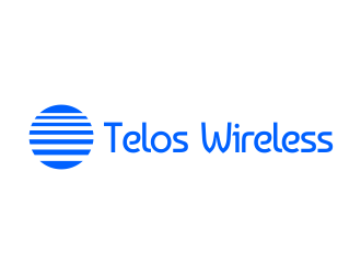 Telos Wireless logo design by bluepinkpanther_