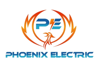 Phoenix Electric logo design by PMG