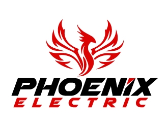 Phoenix Electric logo design by ElonStark