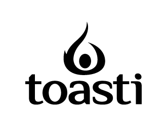 Toasti logo design by jaize
