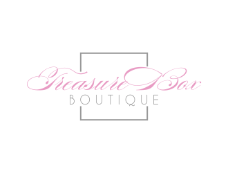 Treasure Box Boutique  logo design by gin464