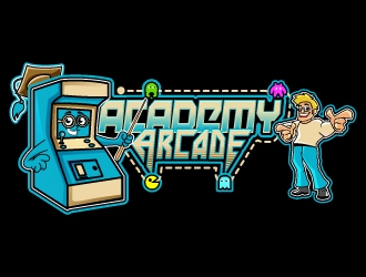 Academy Arcade logo design by Aelius