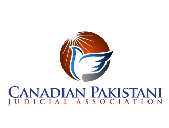 Canadian Pakistani Judicial Association  logo design by Dawnxisoul393