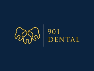 901 Dental logo design by maserik