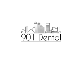 901 Dental logo design by SmartTaste