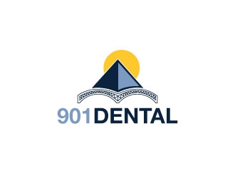 901 Dental logo design by Gaze