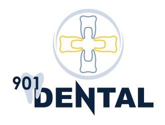 901 Dental logo design by hallim