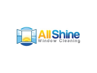 All Shine Window Cleaning logo design by Gaze