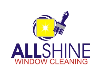 All Shine Window Cleaning logo design by hallim