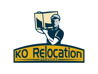 KO Relocation Services logo design by karjen
