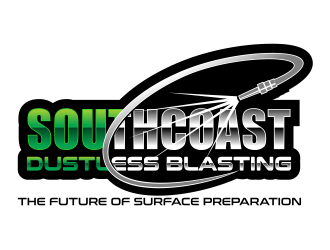 SouthCoast Dustless Blasting logo design by cintoko