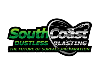 SouthCoast Dustless Blasting logo design by cintoko