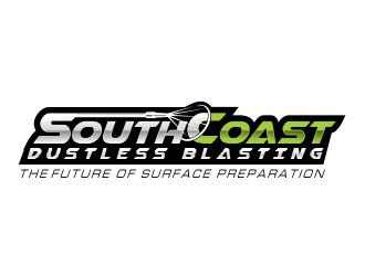 SouthCoast Dustless Blasting logo design by evdesign