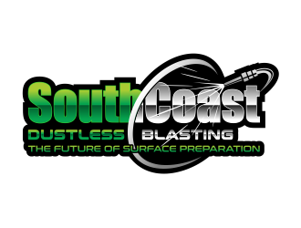 SouthCoast Dustless Blasting logo design by cintoko