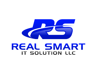 REAL SMART IT SOLUTION LLC logo design by lexipej