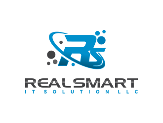 REAL SMART IT SOLUTION LLC logo design by SmartTaste