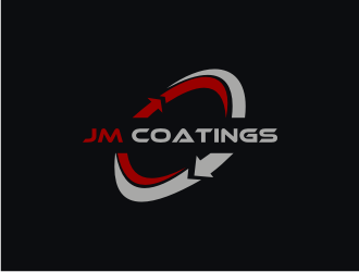 JM Coatings logo design by logitec