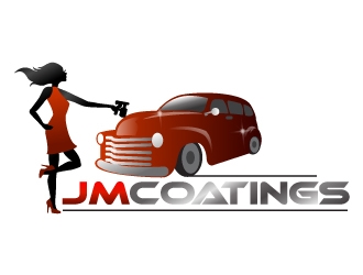 JM Coatings logo design by Dawnxisoul393